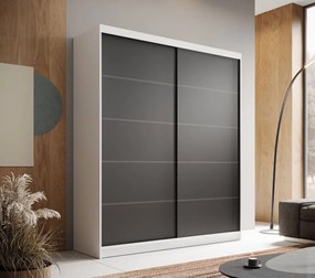Плъзгащ се гардероб Verano 180-Leuko-Мауро