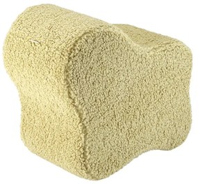 Зелен детски пуф от букле Cloud – Wigiwama