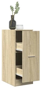 855153 vidaXL Шкаф органайзер, дъб сонома, 30x41x77,5 см, инженерно дърво
