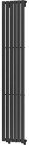 Mexen Oregon декоративен радиатор 1800 x 360 mm, 604 W, черен - W202-1800-350-00-70