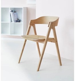 Трапезни столове от дъбова дървесина в естествен цвят Mette - Hammel Furniture