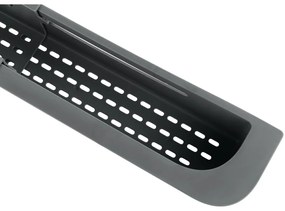 Сив пластмасов телескопичен отцедник за мивка 49,5x8,5 cm Fino – Wenko