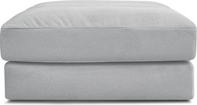 Светлосива кадифена табуретка Sierra – Bobochic Paris