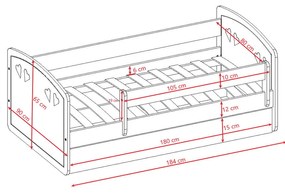 Детско легло Julia-180 x 80