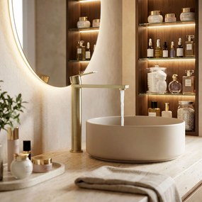 Смесител за баня Rea Hunter Brush Gold High