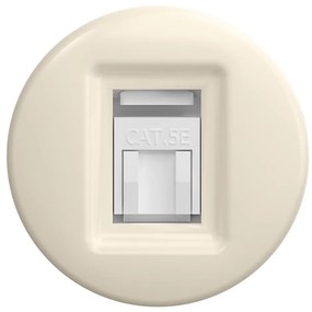 Kliklap - Ретро гнездо за данни без рамка бежово