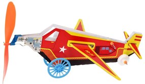 Направи си сам модел на самолет върху гумена лента - Rex London