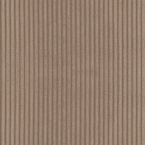 Бежов разтегателен ъглов диван с място за съхранение от рипсено кадифе (променлив) Luma – Ropez