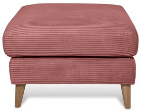 Розова табуретка от рипсено кадифе Paris – Scandic