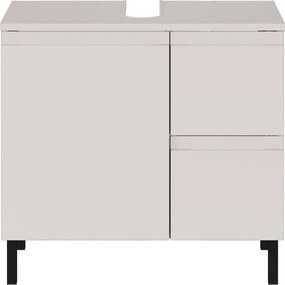 Кремав нисък шкаф за мивка 60x56 cm Salinas – Germania