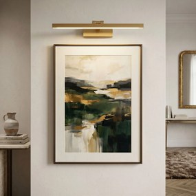 Stenen LED aplik za banya APP1864-1W 60 cm BRUSH GOLD