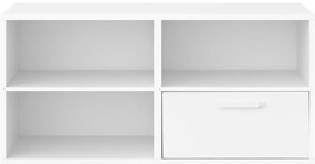 Бял нисък скрин с чекмеджета 90x43 cm Keep by Hammel - Hammel Furniture