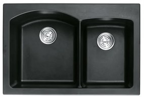 Гранитна мивка ICGS 8401 BLACK