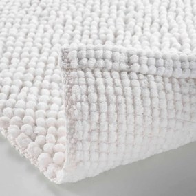 Бял килим за баня 50x80 cm Yanis – douceur d'intérieur