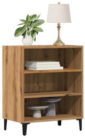 856475 vidaXL Сайдборд, дъб артизан, 57x35x75 см, инженерно дърво