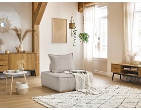 Бежово шенилово кресло Elisa – Bobochic Paris