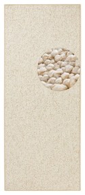 Кремава пътека 80x200 cm Wolly – BT Carpet