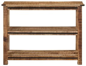 374055 vidaXL Конзолна маса, 100x35x75 см, мангово дърво масив