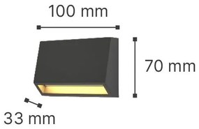 Аплик за стена it-Lighting Blue 802021-Leuko