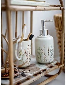 Кремав керамичен комплект аксесоари за баня Bea – Bloomingville