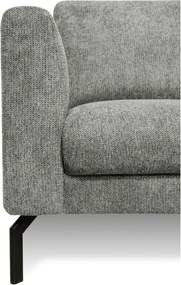 Светлосив ъглов диван (десен ъгъл) Gomero – Scandic