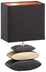 Настолна лампа F&amp;H Liner-Black-Gold