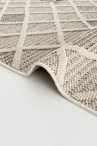 Килим Bukle 1411 - Cream, цвят Кремав, 100 x 450 см