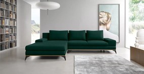 Ъгъл диван Vanila-Green-Right