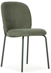 Зелени трапезни столове в комплект от 4 бр. Daia – Marckeric