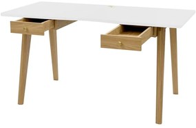 Работна маса от декор от дъб 70x140 cm Nice – Woodman