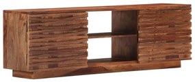 247701 vidaXL ТВ шкаф, 120x30x40 cм, акациево дърво масив