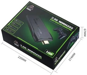 Винтидж гейминг платформа с 2 безкабелни джойстика MD Games 2024