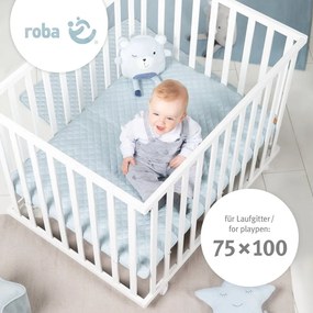 С пяна детски матрак със сменяем калъф 95x70 cm Safe Asleep® – Roba