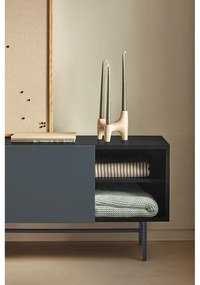 ТВ масичка 180x56 cm в черно и антрацит Nube - Teulat