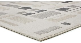 Килим в светлосиво и слонова кост 160x230 cm Flora – Universal