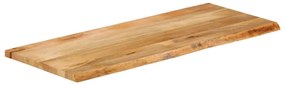370505 vidaXL Плот за маса, жив ръб, 140x60x3,8 см, масивно дърво манго