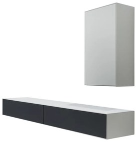 Комплект бяла маса и шкаф за телевизор Edge by Hammel - Hammel Furniture