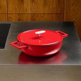 Тиган с капак от излято желязо ø 26 cm tegame Mattia 3.0 – FABINI