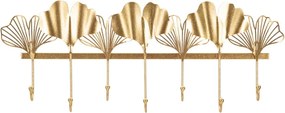 Закачалка за стена в златисто Leaves Leaf - Mauro Ferretti
