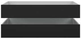 Черни чекмеджета за под леглото в комплект от 2 бр. Naia – Tvilum