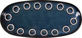 Плато овал LA MEDITERRANEA Almudena Blue, 25x12 cm, порцелан