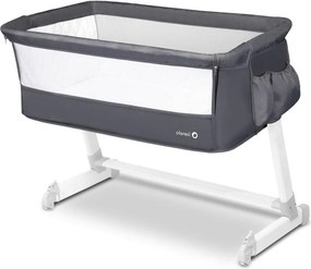 Lionelo - Преносима бебешка кошара THEO тъмносива