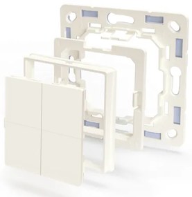 Shelly Бутон с 16 функции с батерия бял Shelly BLU Wall Switch 4 Legrand - 266892