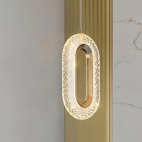 ВИСЯЩА ТАВАННА LED ЛАМПА G173-3CP GOLD
