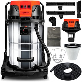 Индустриална прахосмукачка без торбичка MALTEC ML3600W 3000W 80L