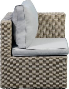 Градинска комплект за отдих за двама в бежово и светлокафяво Modular - Unique Furniture