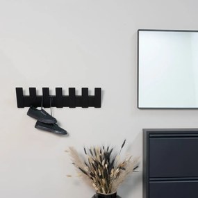 Черна метална стенна закачалка Angle - Spinder Design