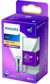 LED крушка Philips E14 470 lm (4,5 x 8,2 cm) (2700 K)