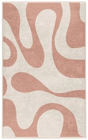 Розов килим подходящ за пране 120x180 cm Strawberry Latte – Mila Home