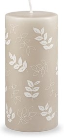 Сива и бежова свещ , време на горене 73 ч. Pure Beauty - Unipar